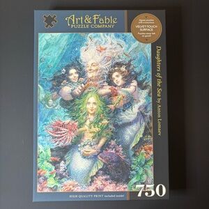 Daughters of the Sea 750 Piece Jigsaw Puzzle by Art & Fable Puzzle Company